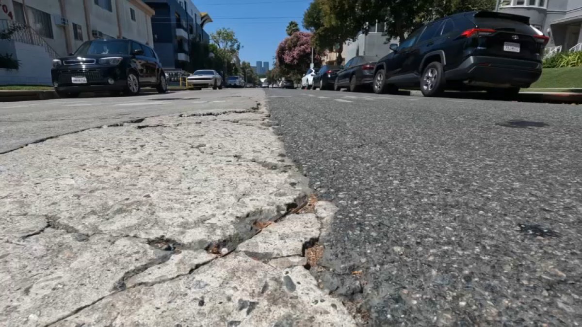 Why same street looks different on Beverly Hills versus LA NBC 7 San