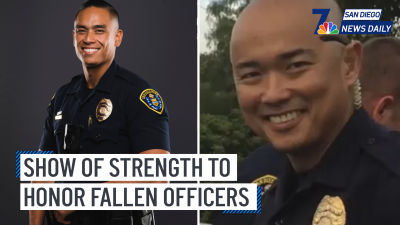 Show of strength in honor of fallen officers | San Diego News Daily