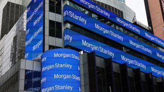 The Morgan Stanley headquarters is seen in New York City on Jan. 17, 2023.