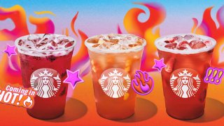 Starbucks Spicy Lemonade Refreshers.