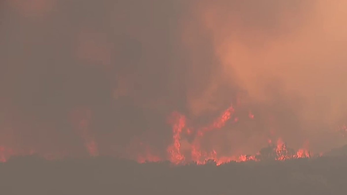 Brush fire near Campo prompts evacuations – NBC 7 San Diego