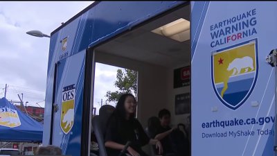 Earthquake simulator provides resources ahead of California's Great ShakeOut