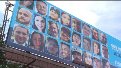 Fallbrook billboard honors the lives of San Diego fentanyl victims