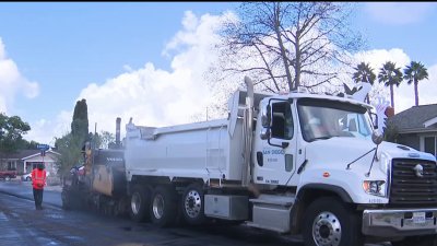 Repairs underway on ‘road left behind' in Mira Mesa