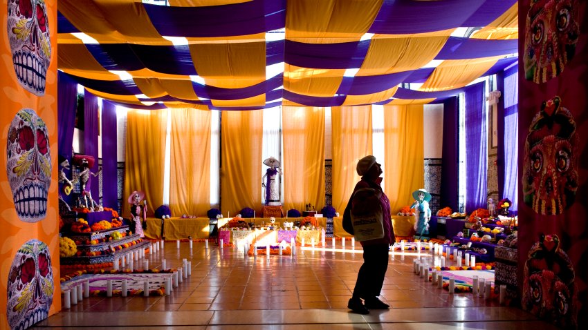 The Mexican Cultural Institute's altar for the Day of the Dead