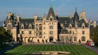 The Biltmore Estate, the largest privately owned home in America,