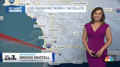 San Diego weather today: Brooke Martell's morning forecast for Oct. 18, 2024