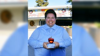 Kristen LoPrell, a math teacher at Grossmont High School in El Cajon, was named among the five 2025 California Teachers of the Year.