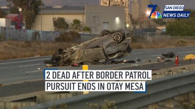 Border Patrol pursuit ends in deadly crash on SR-905 in Otay Mesa | San Diego News Daily