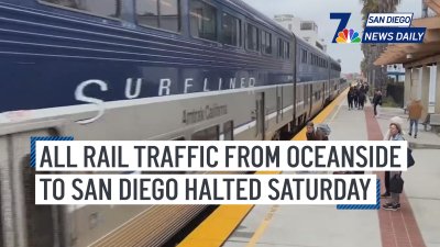 All rail traffic from Oceanside to San Diego halted Saturday | San Diego News Daily