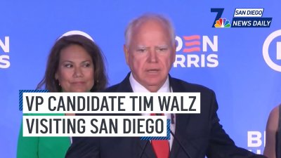 VP Candidate Tim Walz visiting San Diego | San Diego News Daily