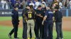 NLDS Padres-Dodgers playoff game gets testy when Dodger Stadium fans throw objects on the field