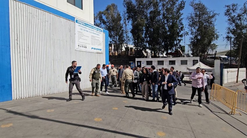 Autoridades realizaron un operativo en la empresa Prime Wheel. Foto: Ayto Tijuana