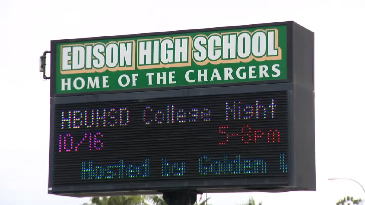 Huntington Beach school requires QR code scan for bathroom breaks NBC