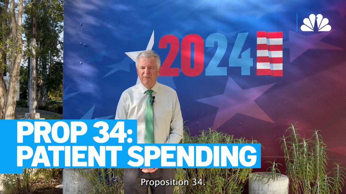 Prop 34 explained: Patient spending – NBC 7 San Diego