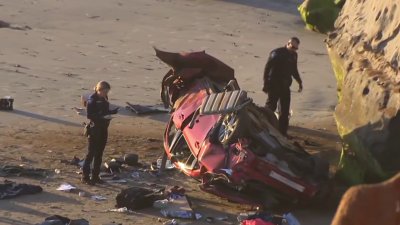 Investigation underway after car goes over cliff in Carlsbad