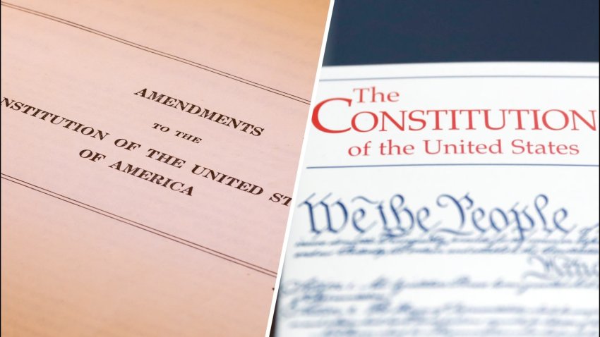 A copy of the U.S. Constitution