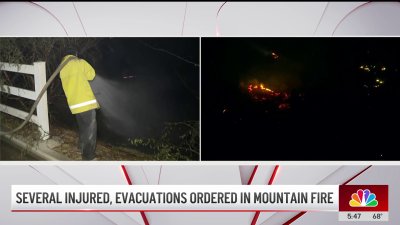 Retired firefighter does what he can to save Camarillo homes from Mountain Fire