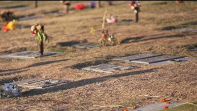 Metal flower vases worth about $1K each stolen from Bonita cemetery