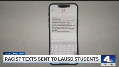 LAUSD students recipients of disturbing racist texts