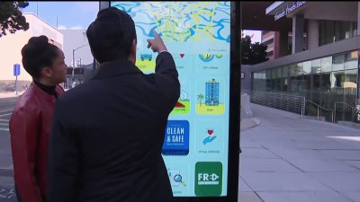 Installation of interactive kiosks in downtown San Diego begins