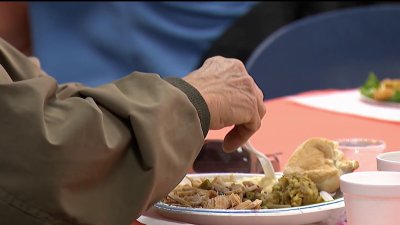 Thankfulness abounds at Thanksgiving dinner for those who may not have a home