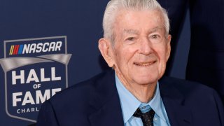 FILE – Bobby Allison at the 2024 NASCAR Hall of Fame induction ceremony in Charlotte, N.C., Friday, Jan. 19, 2024.