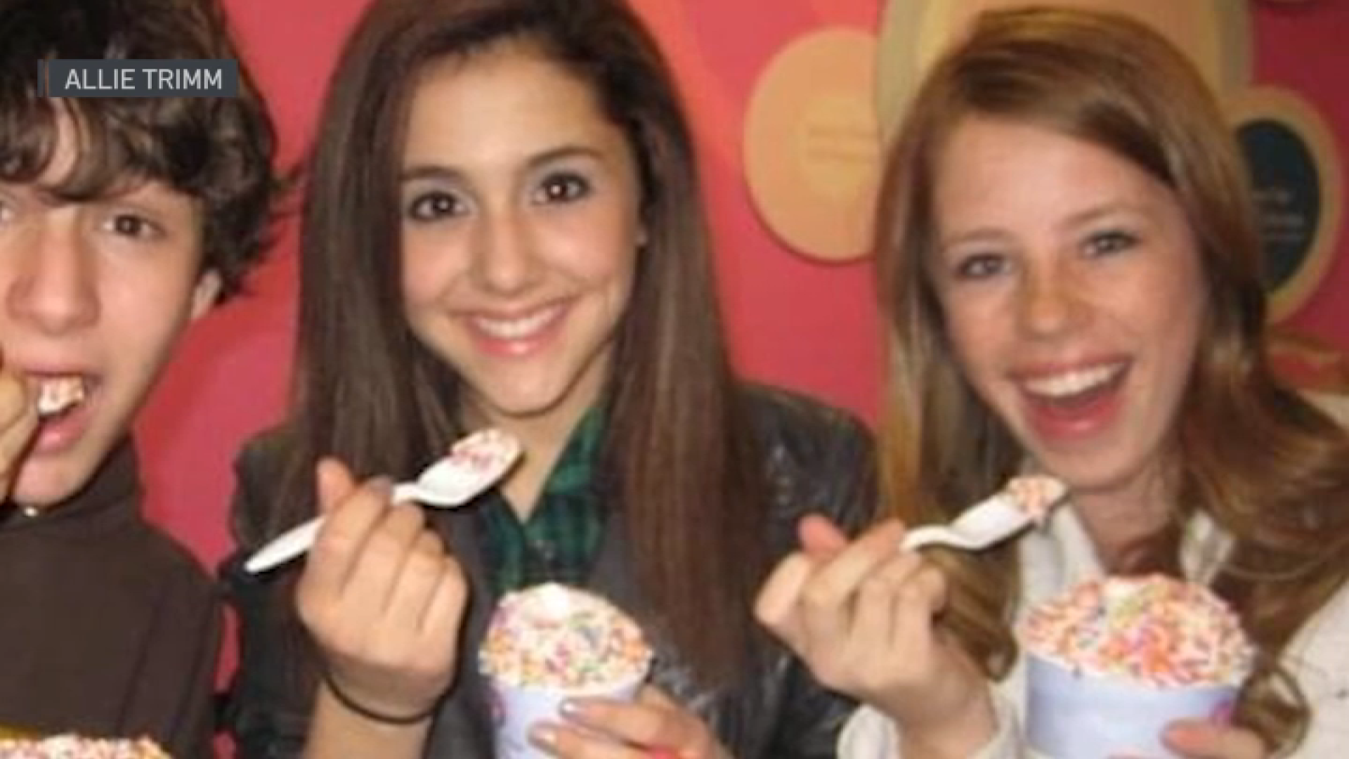 Ariana Grande (left) and Allie Trimm (right).