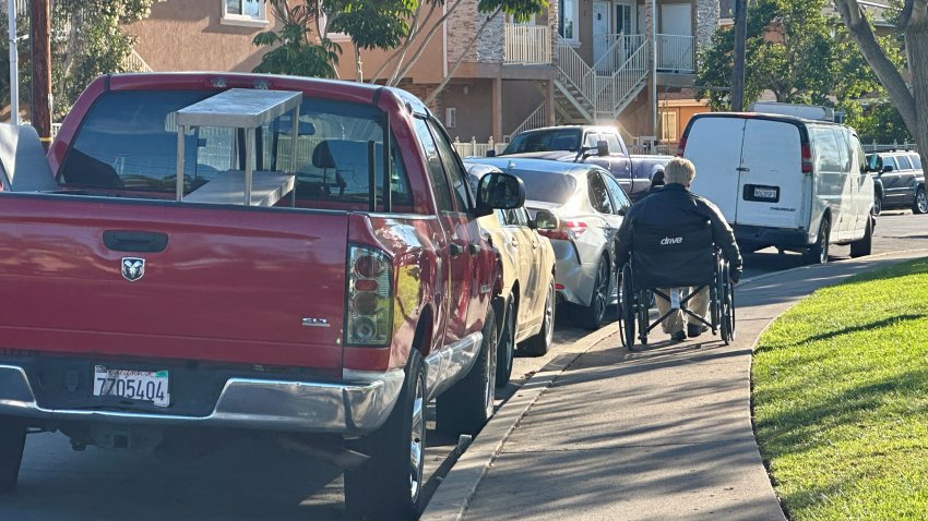 Linda Vista has limited parking for residents causing safety concerns for people crossing streets and using sidewalks.