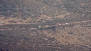 Three fires along Proctor Valley Road in Jamul were quickly extinguished.