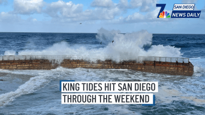 King tides hit San Diego beaches thanks to supermoon | San Diego News Daily