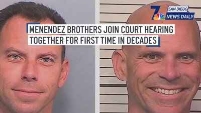 Menendez brothers join court hearing together for first time in decades | San Diego News Daily