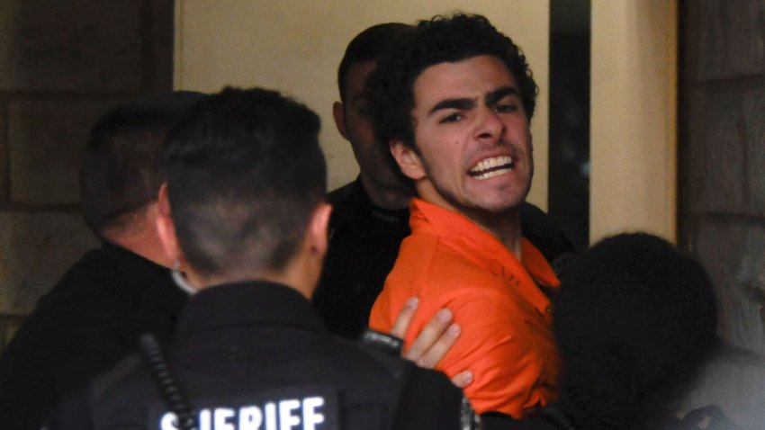 Luigi Mangione, 26, a suspect in the New York City killing of UnitedHealth executive Brian Thompson, arrives for an extradition hearing at Blair County Court House in Hollidaysburg, Pennsylvania, U.S. December 10, 2024.