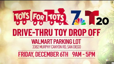 Donate to a child in need with NBC 7 & Telemundo 20 annual ‘Toys for Tots' drive