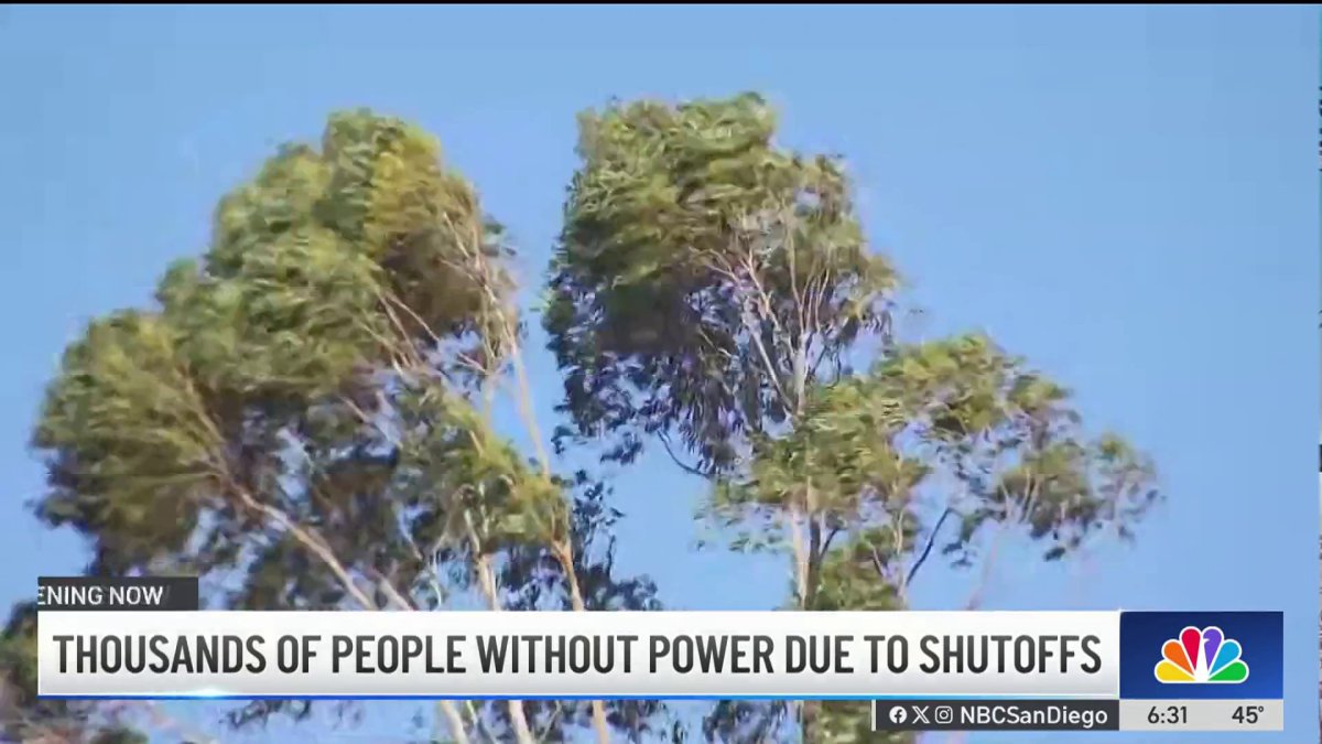 Thousands of people still without power Wednesday in San Diego County ...
