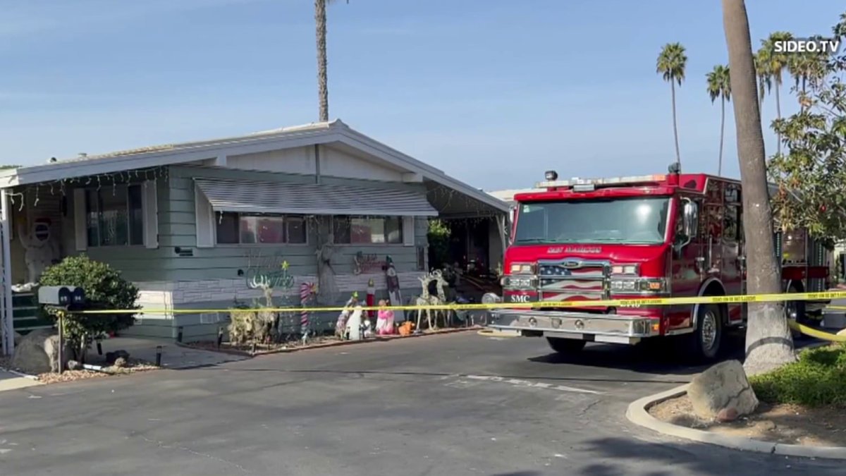 1 person dead after mobile home fire in San Marcos – NBC 7 San Diego