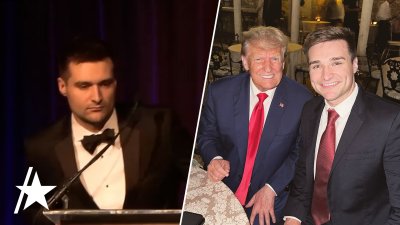 Donald Trump advisor Alex Bruesewitz, 27, collapses on stage mid-speech at gala