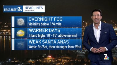 Greg Bledsoe's evening forecast for Dec. 5, 2024