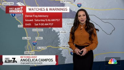 Angelica Campos' morning weather forecast for December 21, 2024