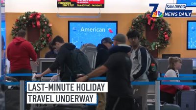 Last-minute holiday travel underway | San Diego News Daily