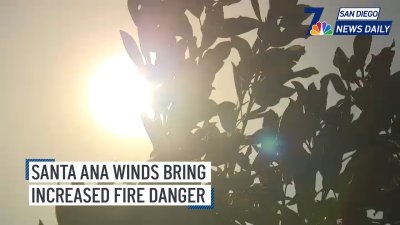 Santa Ana winds spark wildfires, force power outages | San Diego News Daily