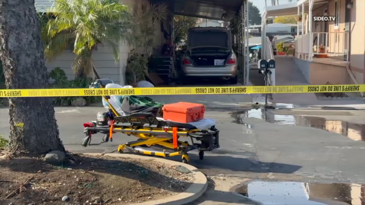 Man in his 50s dies in fire at his San Marcos double-wide mobile home ...