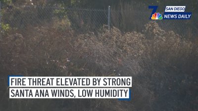 Strong Santa Ana winds, low humidity elevate fire threat | San Diego News Daily