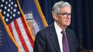US Federal Reserve Chairman Jerome Powell speaks at a press conference after the Monetary Policy Committee meeting in Washington, DC, on December 18, 2024.