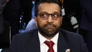 Kash Patel, U.S. President Donald Trump’s nominee to be director of the FBI, looks on as he testifies before a Senate Judiciary Committee confirmation hearing on Capitol Hill in Washington, U.S., January 30, 2025. 