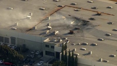 Small plane crashes into building near Fullerton Municipal Airport