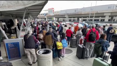 Thick, heavy fog caused problems all day at San Diego International Airport