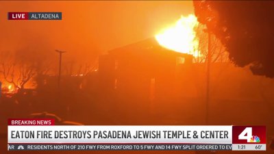 Eaton Fire destroys Pasadena Jewish Temple & Center