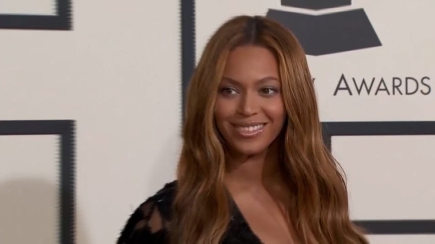 Beyoncé at the Grammys.