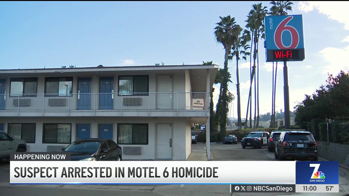 Man arrested after girlfriend found dead at Motel 6 in Mission Valley ...